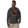 Ronin Raven Unisex Premium Sweatshirt - Samurai Original