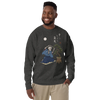 Bonsai Skeleton Ukiyo-e Unisex Premium Sweatshirt