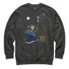 Bonsai Skeleton Ukiyo-e Unisex Premium Sweatshirt