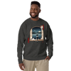 Moonlit Cats Ukiyo-e Unisex Premium Sweatshirt