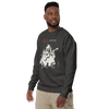 Ronin Guitar Blues Japanese Art Unisex Premium Sweatshirt - Samurai Original
