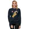 Beer Wave Ukiyo-e Unisex Premium Sweatshirt - Samurai Original