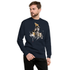 The Kagemusha Sumi-e Japanese Art Unisex Premium Sweatshirt - Samurai Original