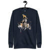 The Kagemusha Sumi-e Japanese Art Unisex Premium Sweatshirt - Samurai Original