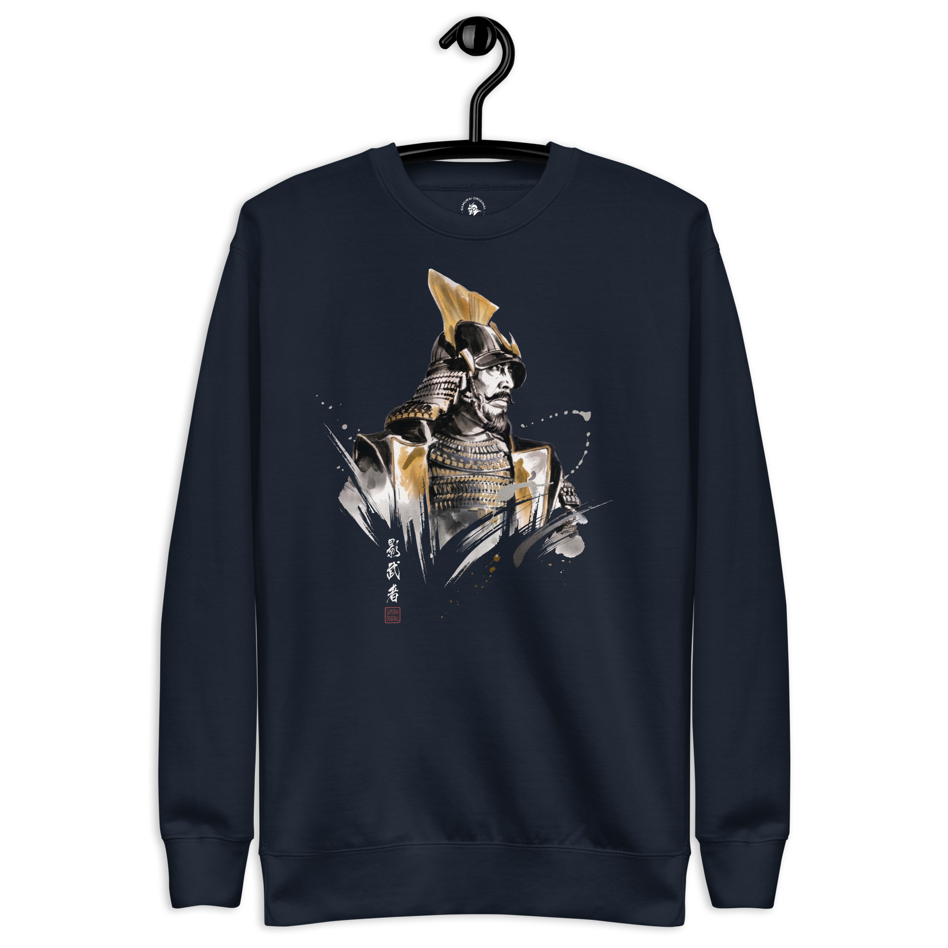 The Kagemusha Sumi-e Japanese Art Unisex Premium Sweatshirt - Samurai Original