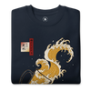 Beer Wave Ukiyo-e Unisex Premium Sweatshirt - Samurai Original