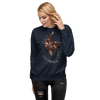 Samurai Snowboard Ukiyo-e Unisex Premium Sweatshirt