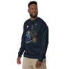 Bonsai Skeleton Ukiyo-e Unisex Premium Sweatshirt