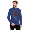 Samurai Snowboard Ukiyo-e Unisex Premium Sweatshirt