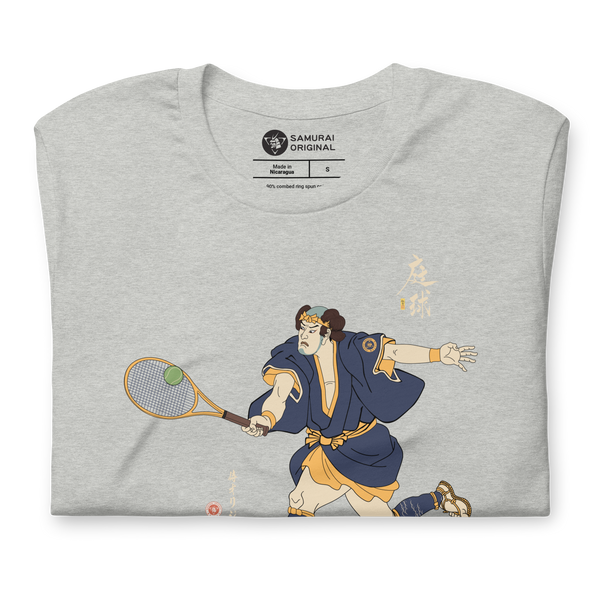 Samurai Tennis Sport Ukiyo-e 2 Unisex T-shirt