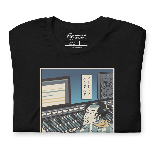 Samurai Audio Engineer Ukiyo-e Unisex T-Shirt