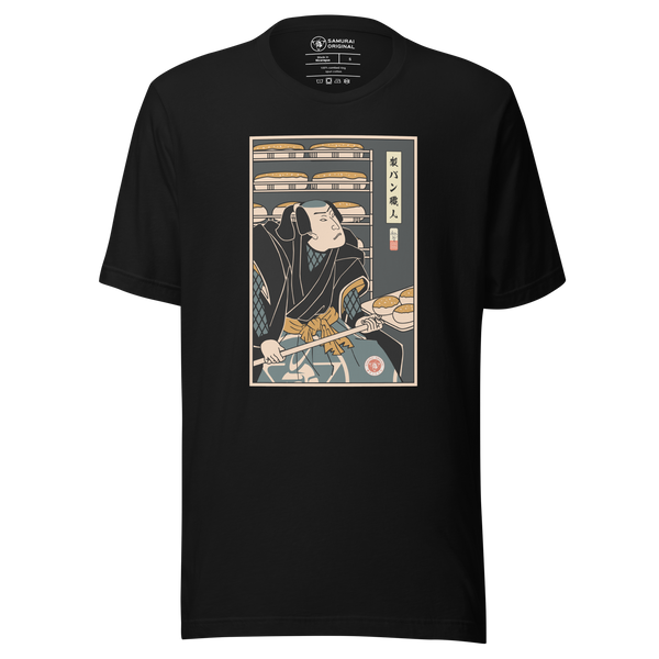 Samurai Baker Bakery Ukiyo-e Unisex T-Shirt