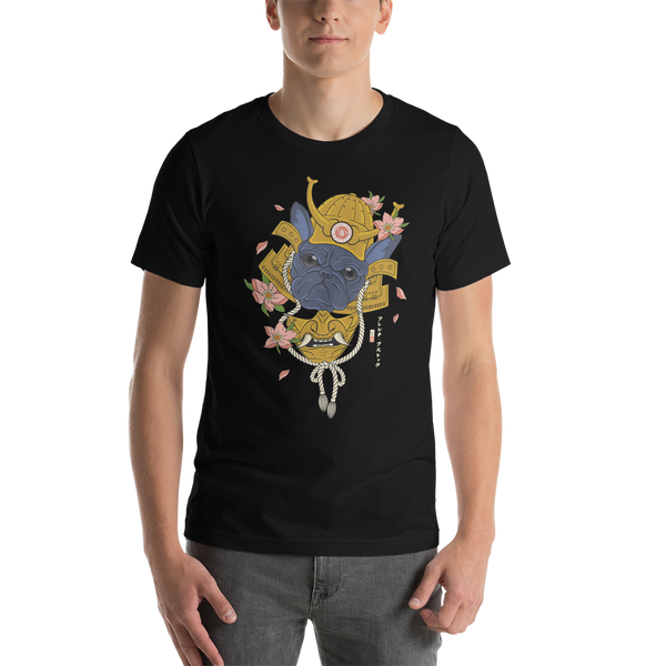 Samurai French Bulldog Unisex T-shirt