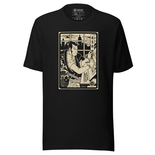 Samurai Architect Design Ukiyo-e Unisex T-Shirt