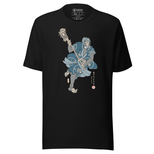 Samurai Lacrosse Player 2 Ukiyo-e Unisex T-Shirt