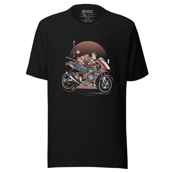 Samurai Motorbike Motorcycle Ukiyo-e Unisex T-Shirt