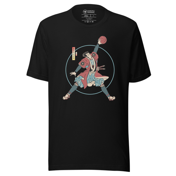 Samurai Basketball Player 3 Sport Ukiyo-e Unisex T-Shirt