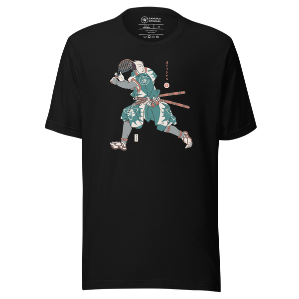 Samurai Tennis Sport Ukiyo-e Unisex T-Shirt