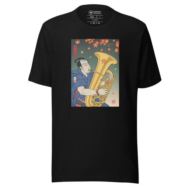 Samurai Tuba Music Ukiyo-e Unisex T-Shirt