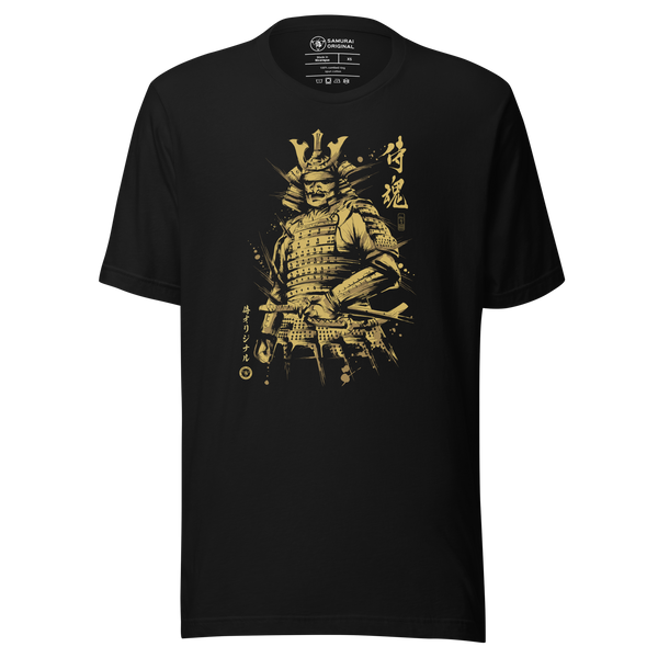 Samurai Sumi-e Japanese Ink Painting Unisex T-Shirt