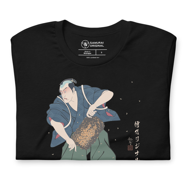 Samurai Beekeepers Ukiyo-e Unisex T-shirt - Samurai Original