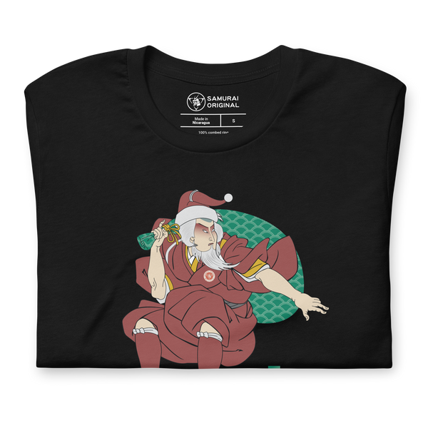 Santa Claus Skateboard Merry Christmas Unisex T-shirt