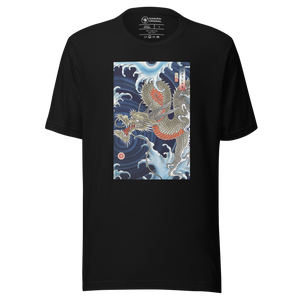 Dragon Japanese Ukiyo-e Unisex T-shirt - Samurai Original