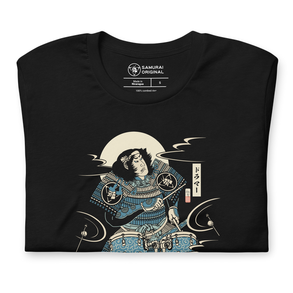 Samurai Drummer 6 Percussion Music Ukiyo-e Unisex T-Shirt