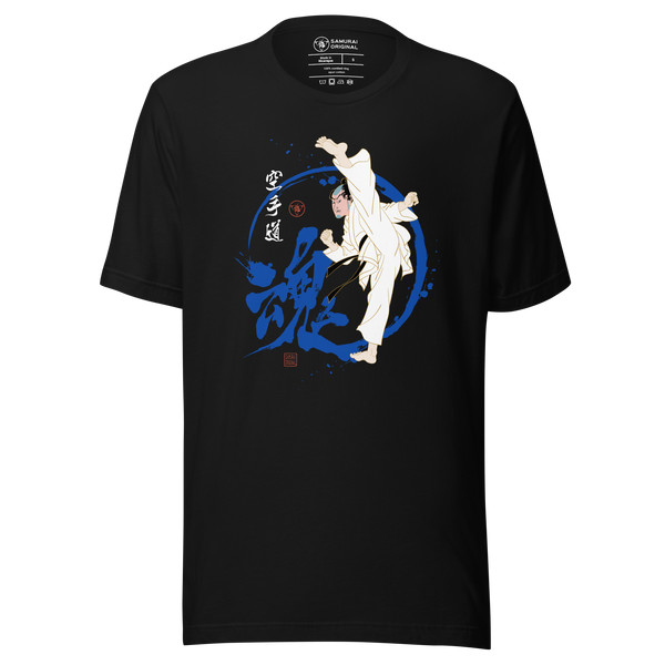 Samurai Karate Martial Japanese Ukiyo-e Unisex T-shirt 2