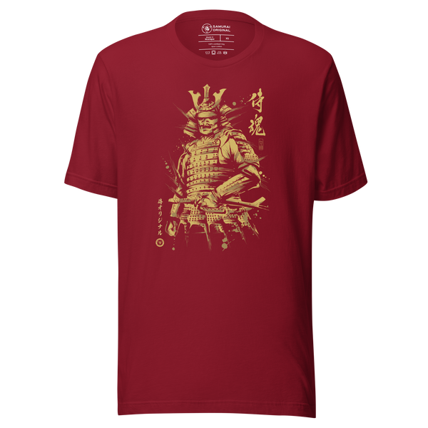Samurai Sumi-e Japanese Ink Painting Unisex T-Shirt