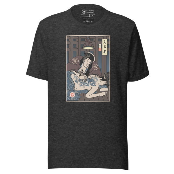 Samurai Tattoo Artist Ukiyo-e Unisex T-Shirt
