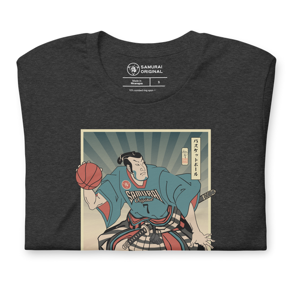 Samurai Basketball Player 2 Sport Ukiyo-e Unisex T-Shirt
