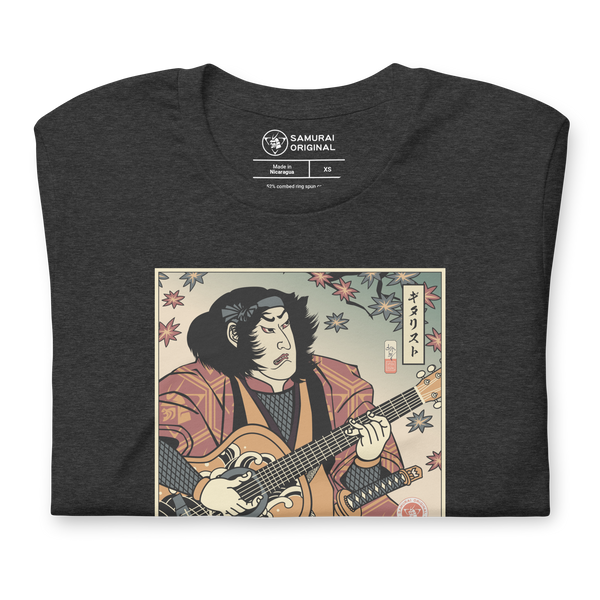 Samurai Guitar Player 3 Music Ukiyo-e Unisex T-Shirt