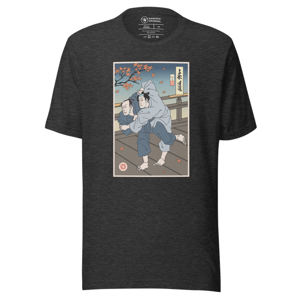 Samurai Judo Martial Ukiyo-e Unisex T-Shirt
