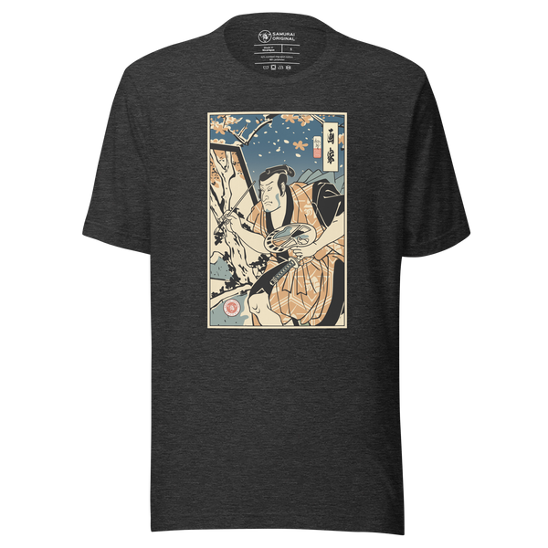 Samurai Painter Artist Ukiyo-e Unisex T-Shirt
