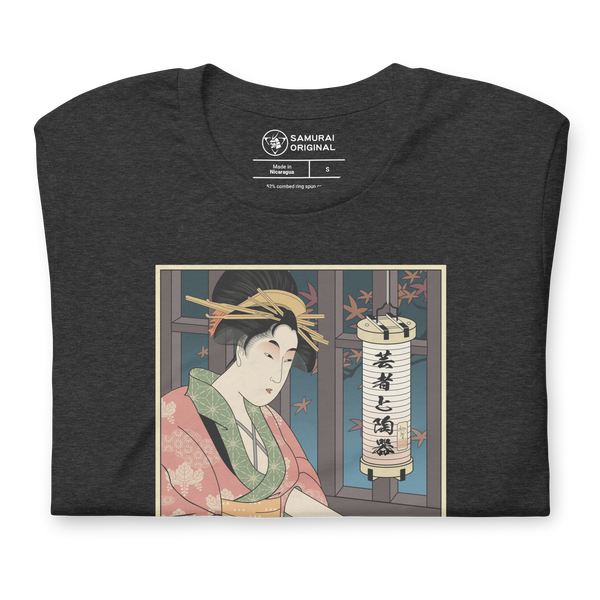 Geisha Pottery Artisan Japanese Ukiyo-e Unisex T-Shirt - Samurai Original