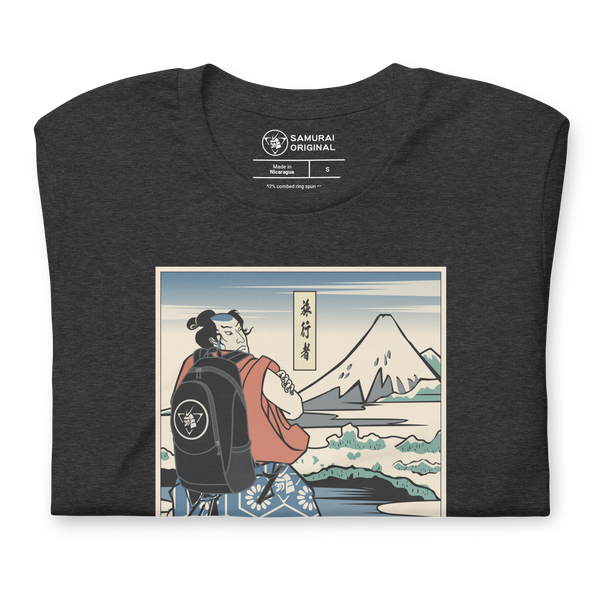 Samurai Traveler Ukiyo-e Unisex T-Shirt