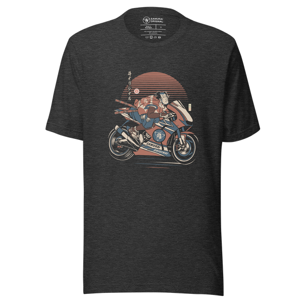 Samurai Motorbike Motorcycle Ukiyo-e Unisex T-Shirt