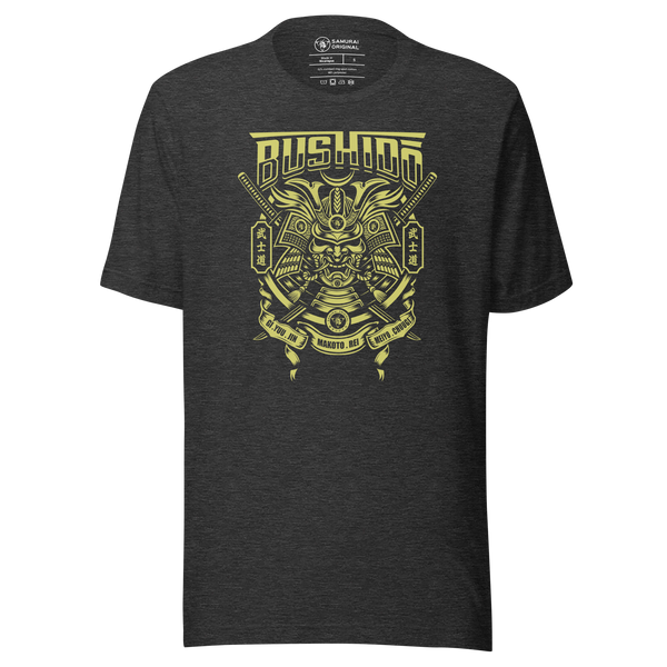 Bushido Seven Virtues Of Warrior Japanese Unisex T-Shirt 3 - Samurai Original