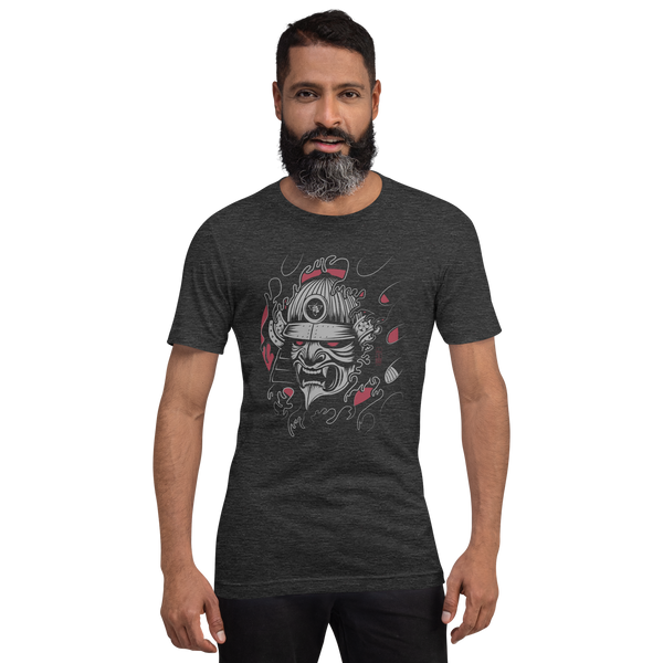 Samurai Mask Demon Unisex T-Shirt