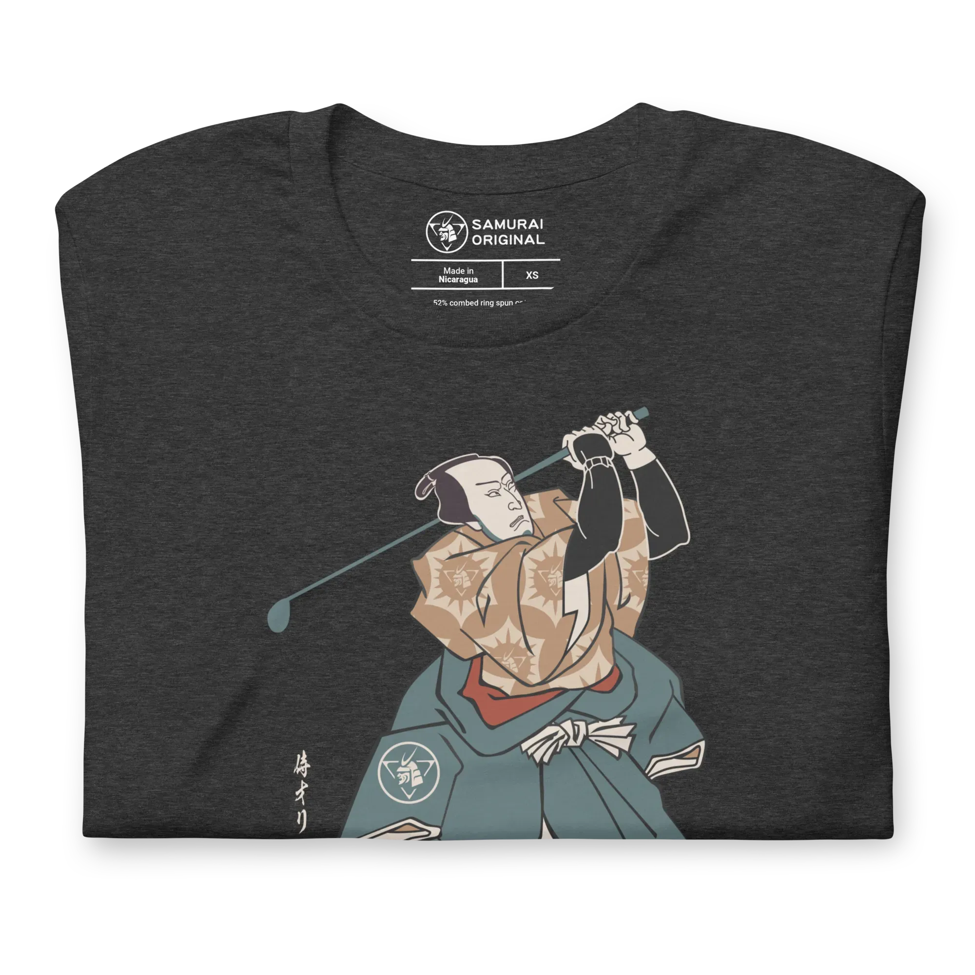 Samurai Golf Player Ukiyo-e Unisex T-Shirt – Samurai Original