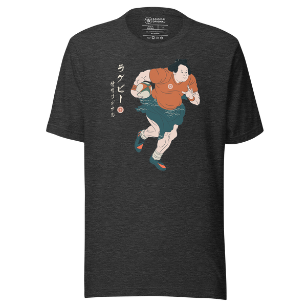 Samurai Rugby Ukiyo-e 2 Unisex T-shirt