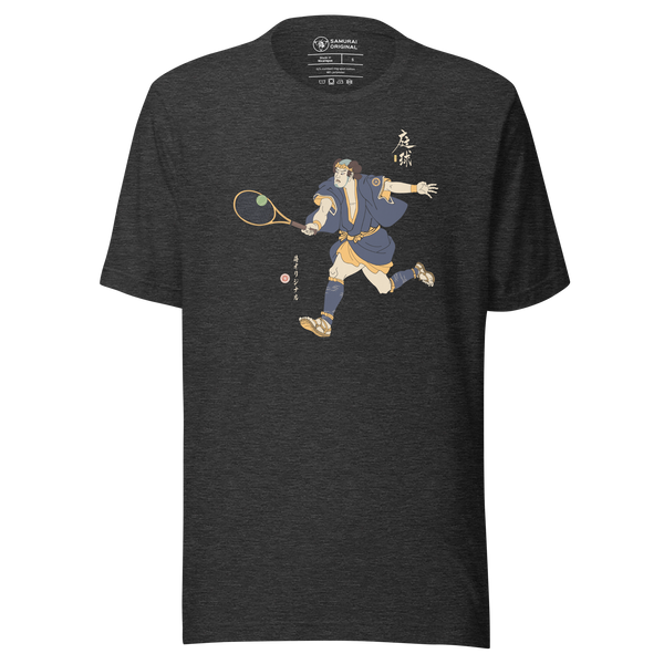 Samurai Tennis Sport Ukiyo-e 2 Unisex T-shirt