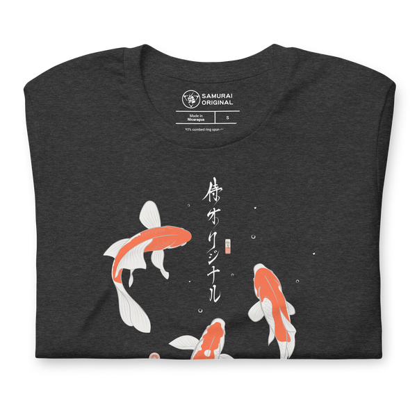 Koi Fish Japanese Ukiyo-e Unisex T-shirt 2