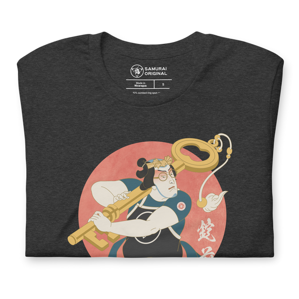 Locksmith Samurai Japanese Ukiyo-e Unisex T-shirt - Samurai Original