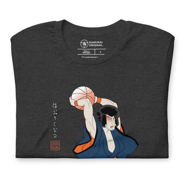 Samurai Basketball Japanese Ukiyo-e Unisex t-shirt 5
