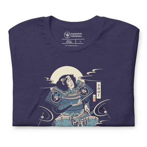 Samurai Drummer 6 Percussion Music Ukiyo-e Unisex T-Shirt