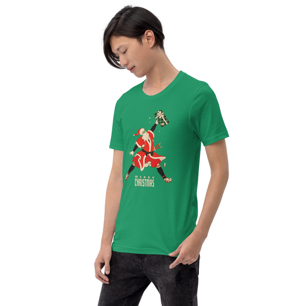 Santa Samurai Christmas Ukiyo-e Unisex t-shirt