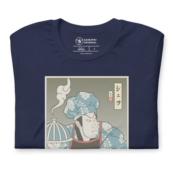 Samurai Chef Cook Dish Ukiyo-e Unisex T-Shirt