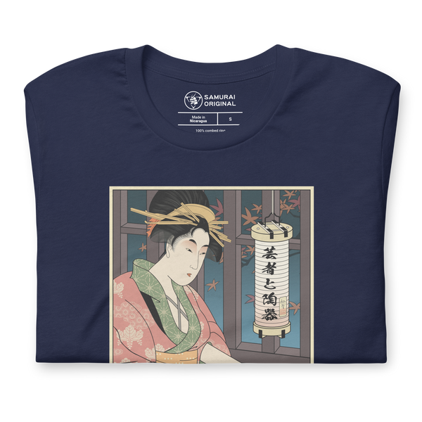 Geisha Pottery Artisan Japanese Ukiyo-e Unisex T-Shirt - Samurai Original